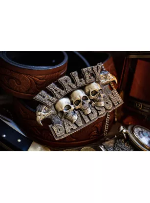 Пряжка "Harley-Davidson"...